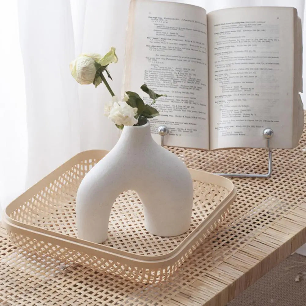 Modern Ceramic Vase - Succulent & Flower Display
