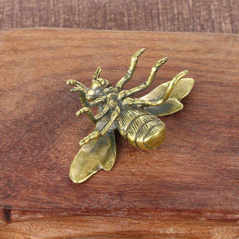 Mini Brass Honeybee Crafts - Unique Home Decor Ornaments