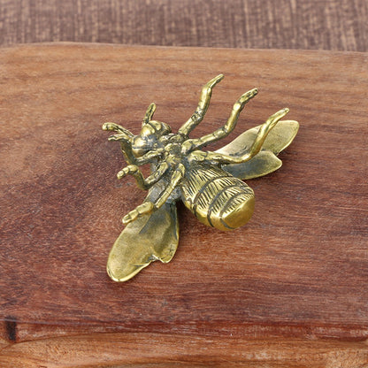 Mini Brass Honeybee Crafts - Unique Home Decor Ornaments